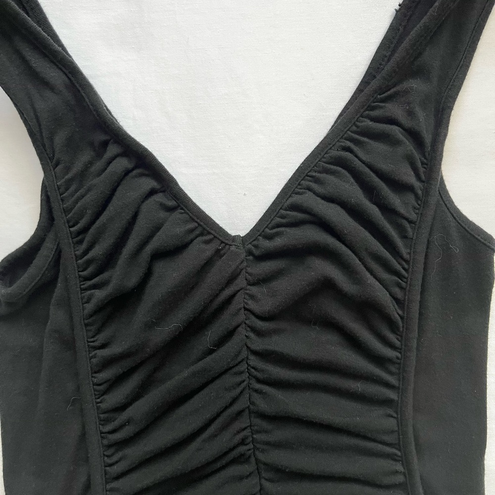EXPRESS Ruched Zip-Up Camisole - Picture 12 of 12